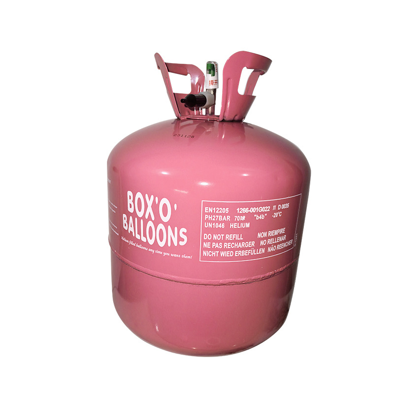 Manufacturer Wholesale 100 Balls High Purity Helium Tank Steel Bottle Wedding Party Household Balloon Inflatable Helium Tank Bottle Gas