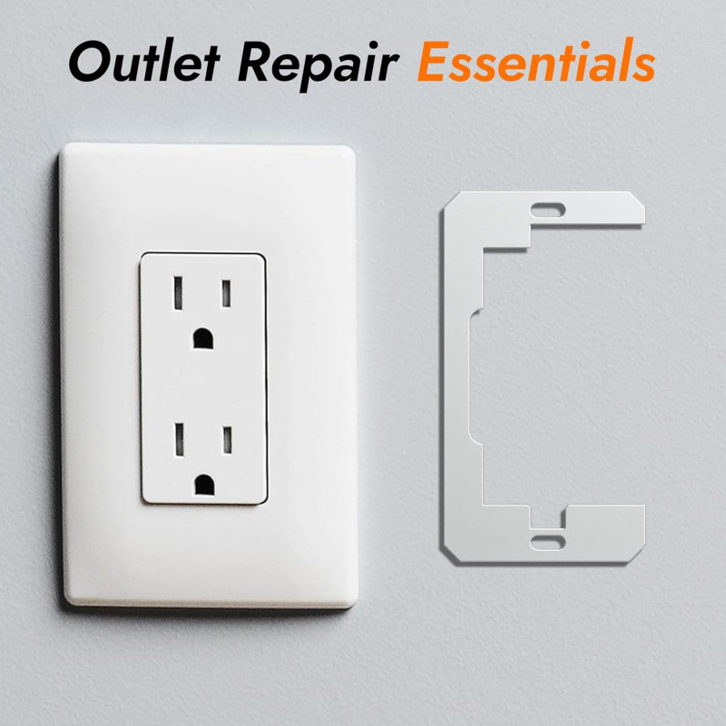 American Socket Wall Plate Spacer Metal Flush Installation Device Leveling Plate Wall Plate Spacer