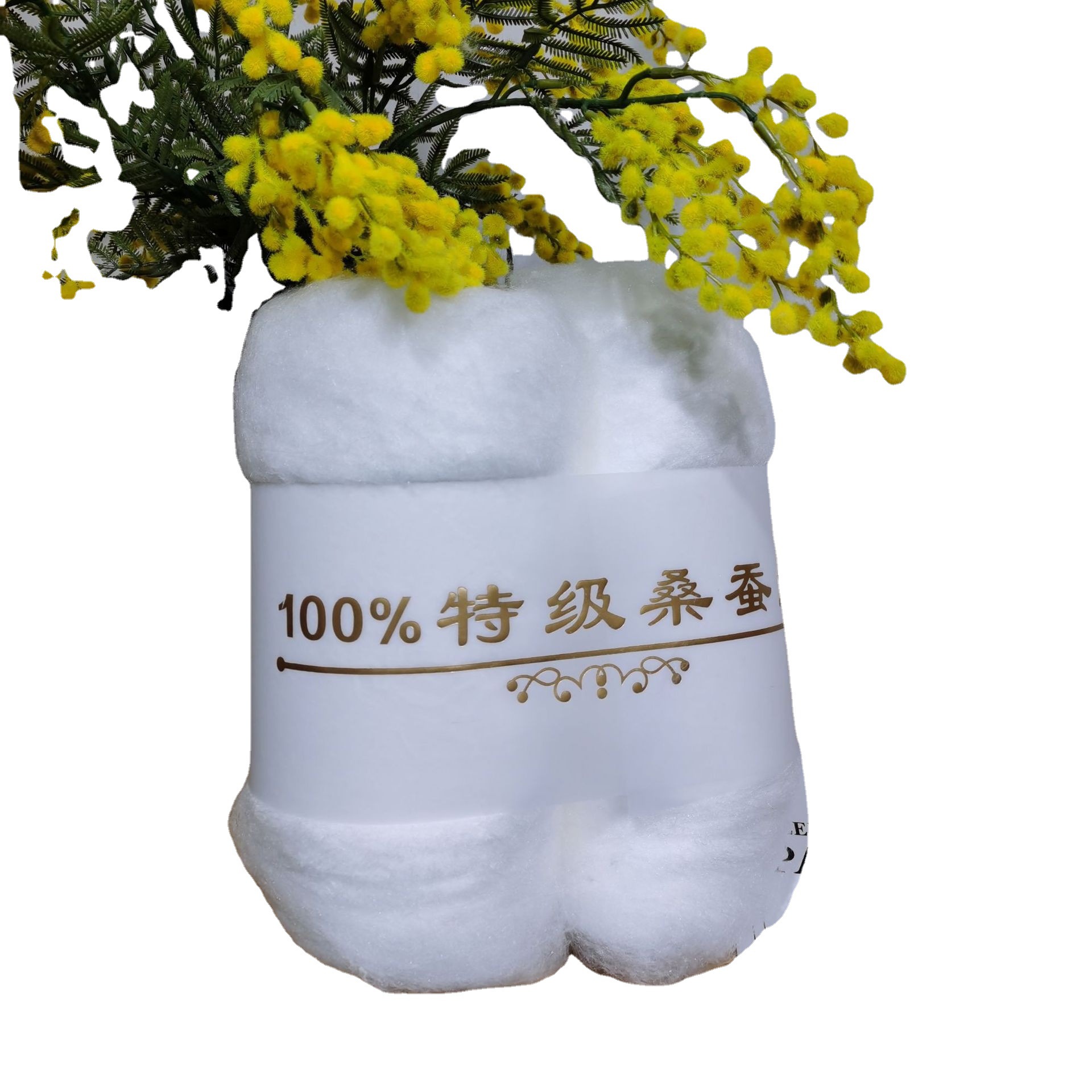 First-Grade Mulberry Silk Tongxiang 100% Mulberry Silk Quilt Raw Material Mulberry Silk Semi-Finished Product Special Machine-Made Silk Wholesale