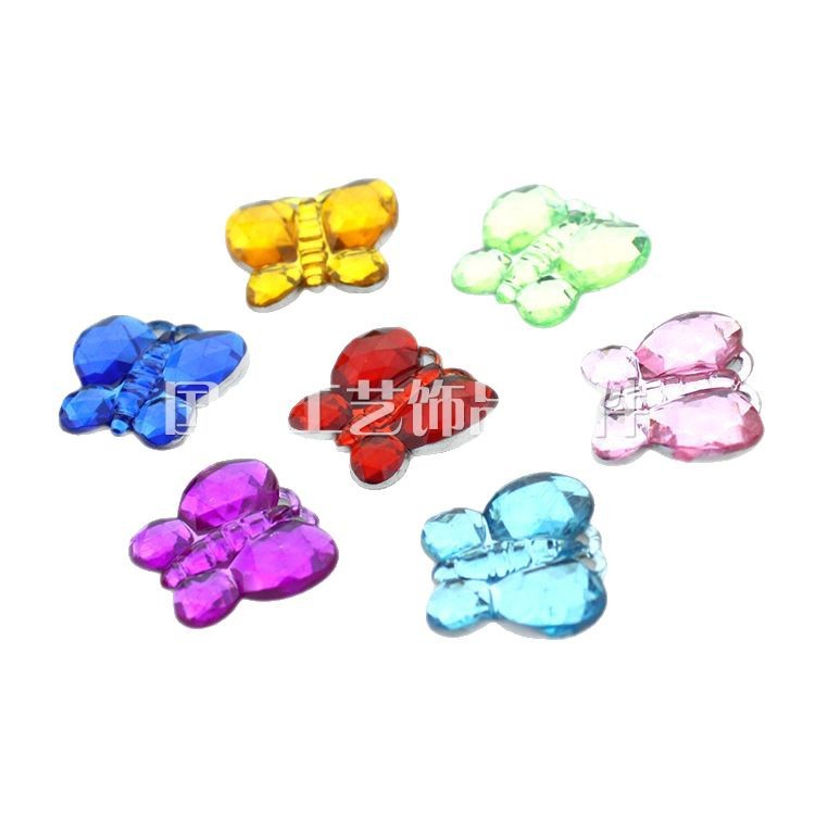 Children's Headwear Embellished with Magic Wand Toy Headband Accessories Domestic Acrylic Diamond Benzene Material Butterfly Diamond Hairpin Supplies