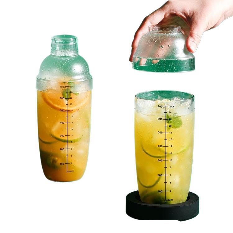 雪克杯摇壶奶茶店调酒暴打手打柠檬茶饮品制作工具一套装