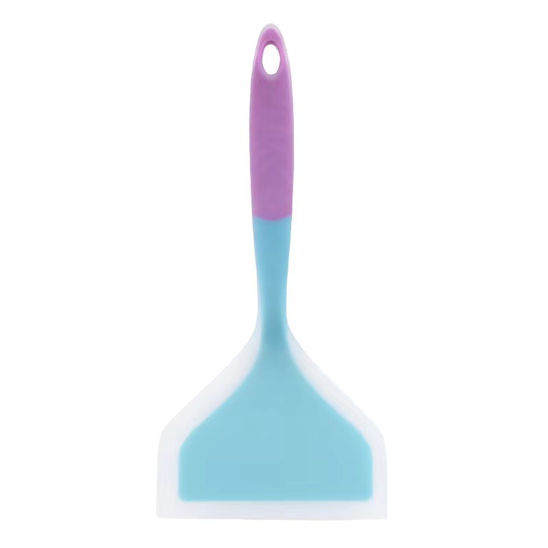 Silicone Jade Burning Shovel Non-Stick Special Shovel Thick Egg Burning Shovel Silicone Fried Shovel Wide Stick Shovel Fried Egg Shovel