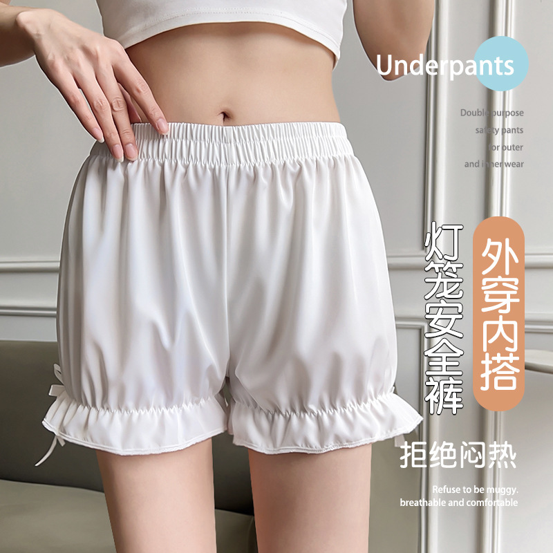 Summer new safety pants anti-light not hem three-point pants can wear bloomers pumpkin pants women's shorts