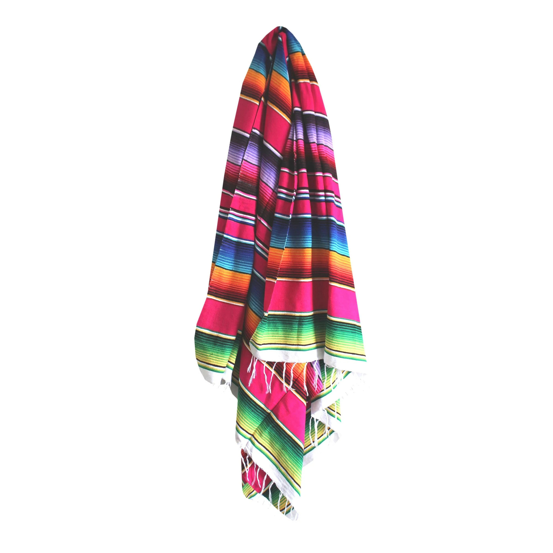 Mexican Table Runner Aboriginal Handmade Tablecloth Mexican Blanket Navalho Blanket Polyester Cotton Woven Knitted Blanket