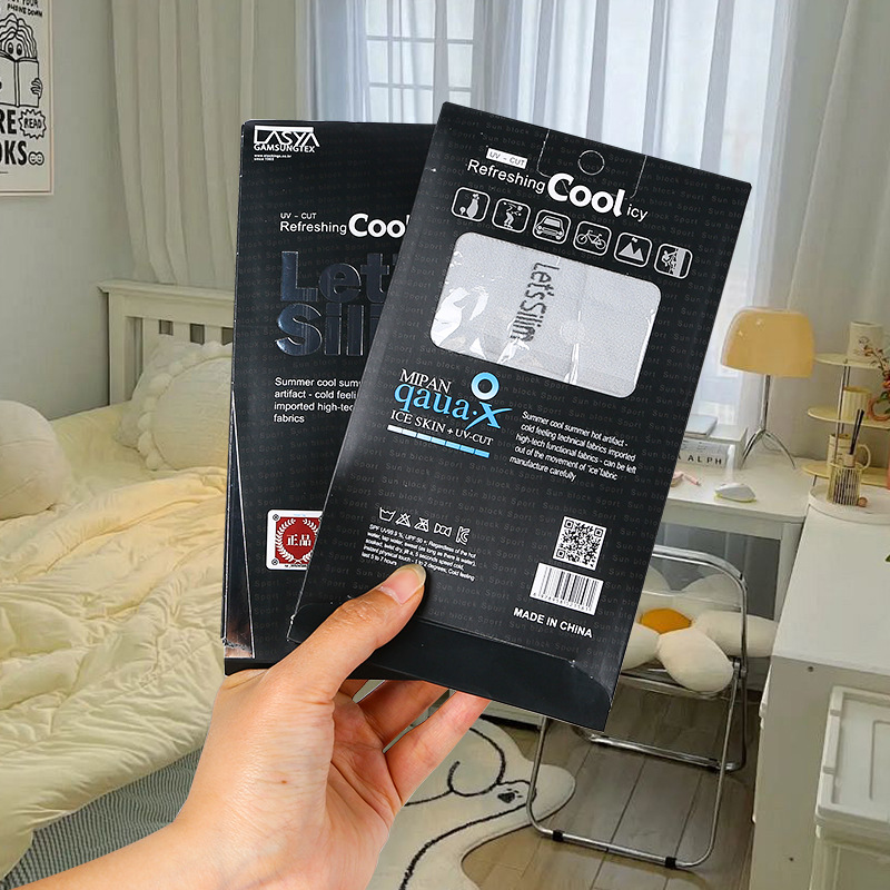 Ice Sleeve New Summer Sunscreen Sleeve Unisex Simple Fashion Hand Sleeve UV Protection Driving Cycling Ice Sleeve