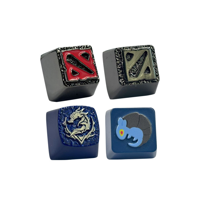 Customized DOTA2 turret mechanical keyboard key cap personality diversity key cap cross shaft black dream creative 3D stereo key