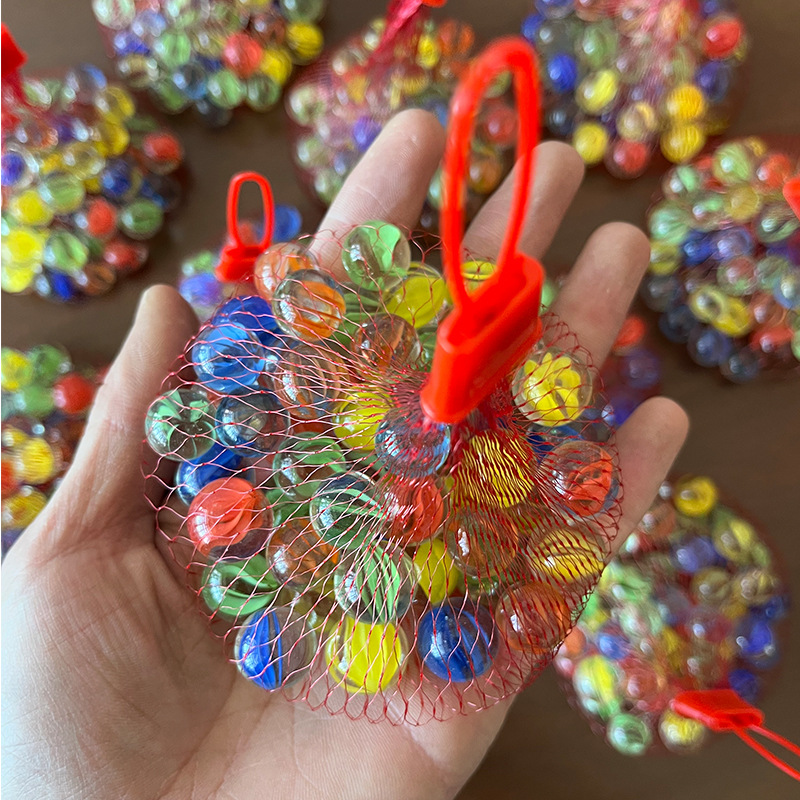 Glass Beads 14Mm16Mm25Mm High White Eight-Petal Glass Beads Pinball Machine Glass Marble Flower Center Glass Ball