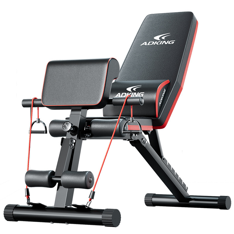 Dumbbell bench sit-up assistant fitness equipment home men's multi-functional exercise flying bird bench