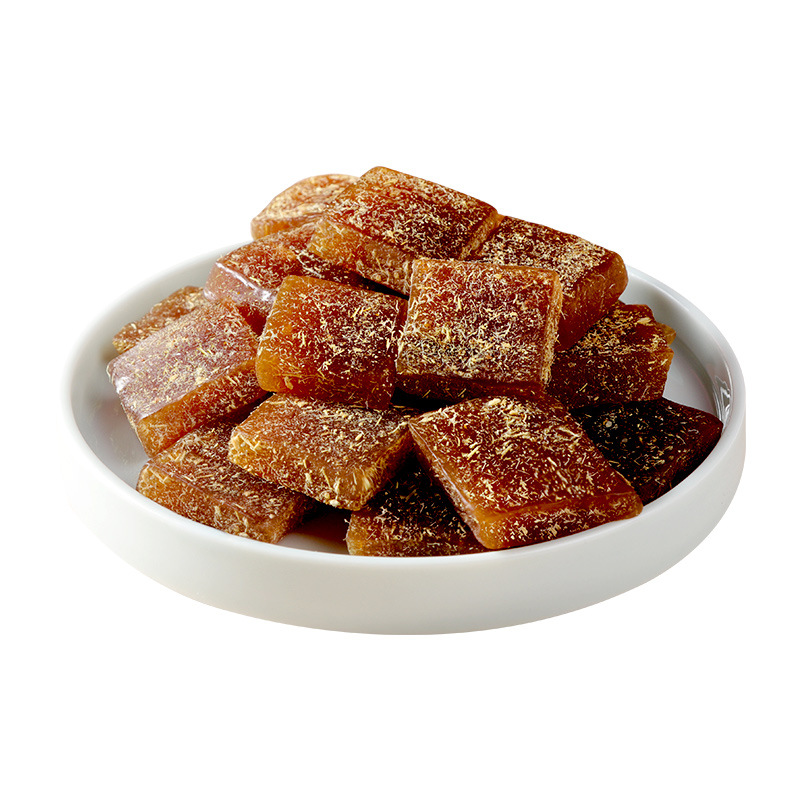 Licorice and Loquat Paste Cake, Fruit Cake, Soft Candy, Hay and Loquat Cake, Loquat Paste to Relieve Phlegm, Relieve Cough, Soothe Throat, and Monk Fruit