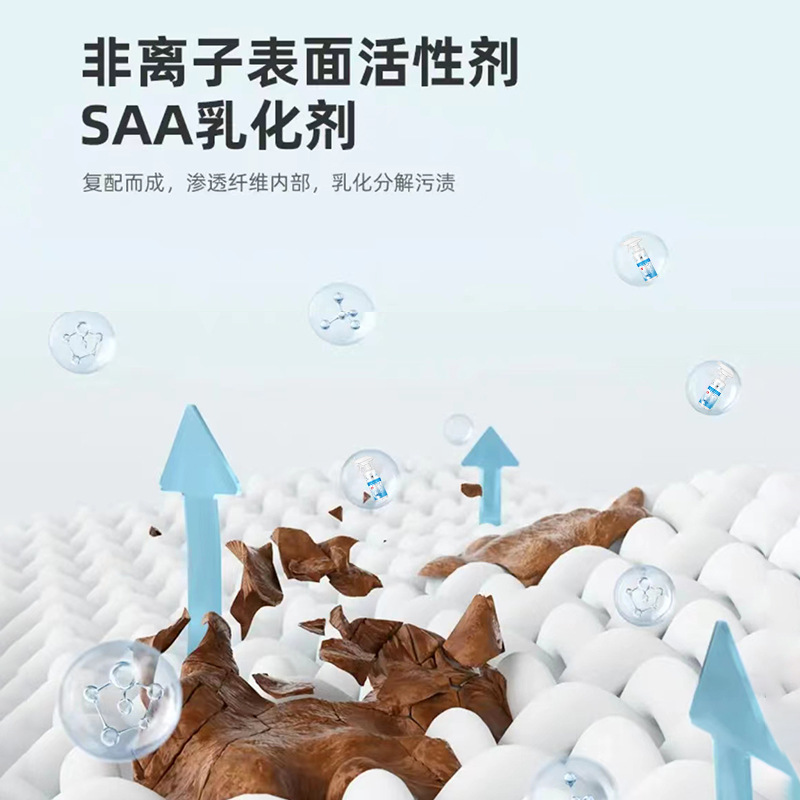 The Same Non-Ionic Clothing Emulsifier Powerful Stain Removal, Oil Stain and Yellowing Penetrating Agent Spray Clothing Cleaner