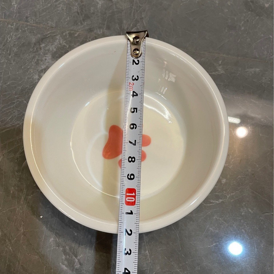 In stock pet ceramic bowl simple style small size Food Bowl double bowl water basin wide edge can be equipped with shelf cat bowl cat food bowl