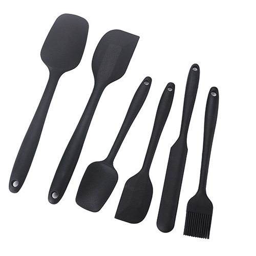 Silicone Kitchen Utensils 6-piece scraper oil brush barbecue all-inclusive silicone kitchen supplies 6-Piece Baking Tools set