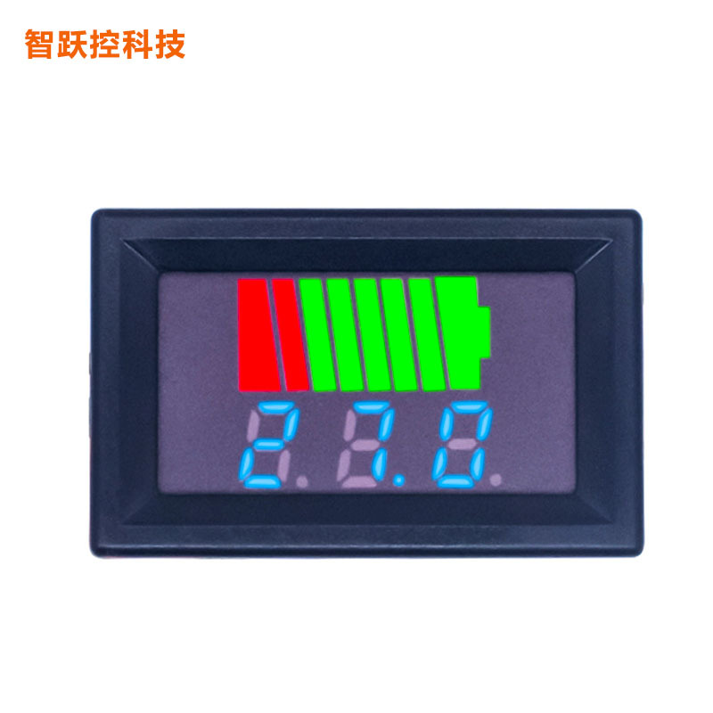 Electric car battery power display meter precision display battery car digital display voltmeter lithium battery universal