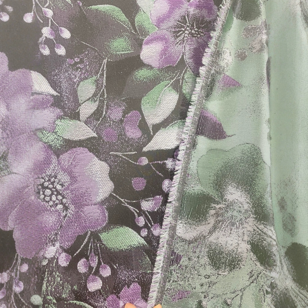 Jacquard Woven Satin Fabric 2.5m Wide Cotton Bedding Fabric Hotel Jacquard Fabric