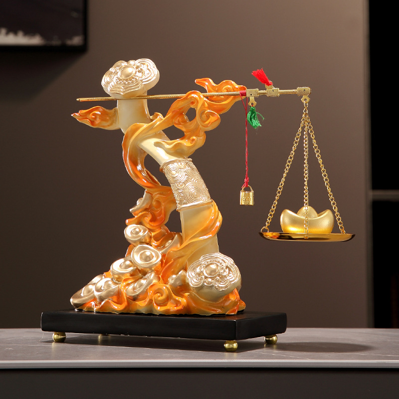 Pei Nali Satisfie New Chinese Style Ornaments Home Living Room Wine Cabinet TV Cabinet Decorations Housewarming New Home Gifts