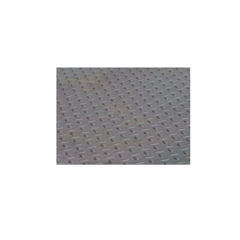 Hot-Rolled Patterned Steel Plate Workshop Construction Site Paving Plate Lentil-Shaped Stair Treads Q235B Embossed Lentil Pattern