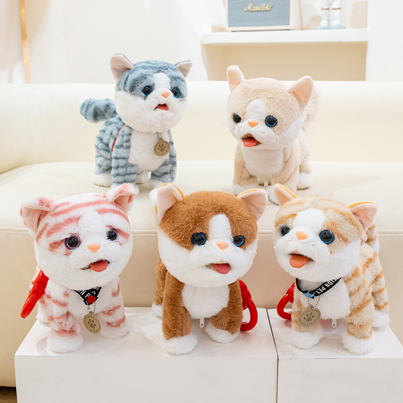 Children's Plush Toy Licking Dog Intelligent Rereading Robot Dog Simulation Can Walk and Call Electronic Dog Toy