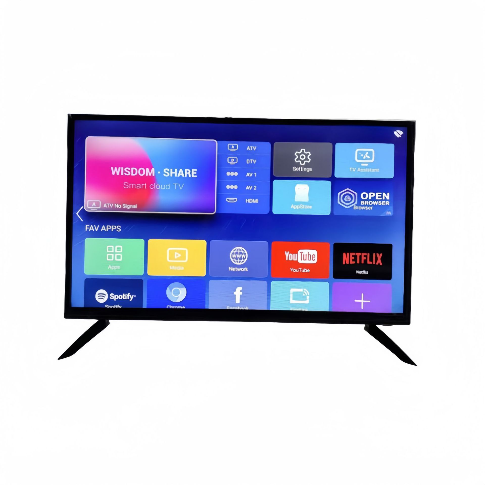 Tv 17 19 22 24 32 40 43inch Hd Lcd Tv 12V Solar Led Tv