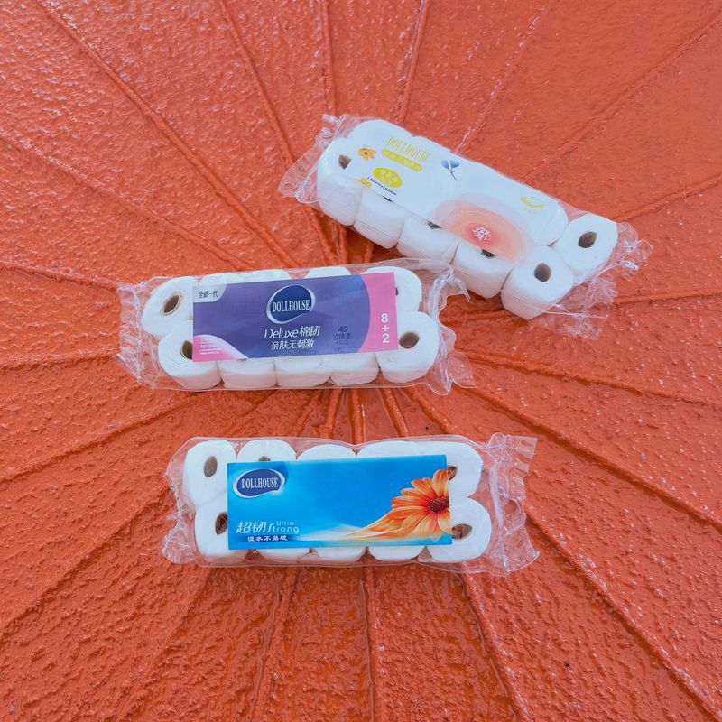 1:12dollhouse doll house toy ornaments DIY scene model mini small furniture kitchen paper towel roll