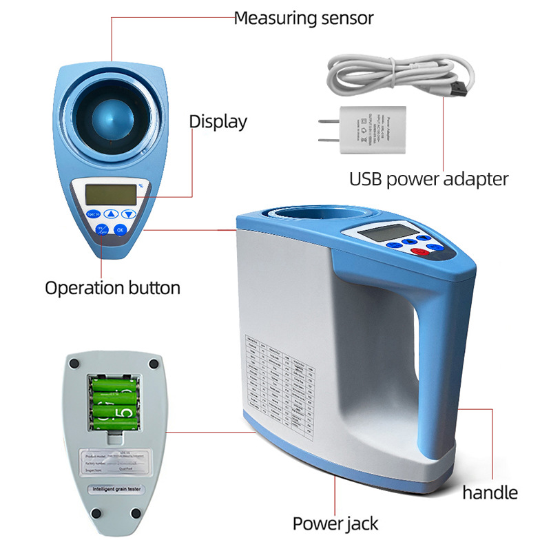 LDS-1G grain moisture meter grain rapid moisture meter grain coffee bean moisture meter humidity detector