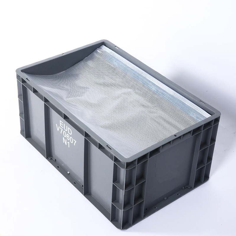 Plastic box gray box EU logistics box reinforced bottom plastic box automotive industry professional plastic box