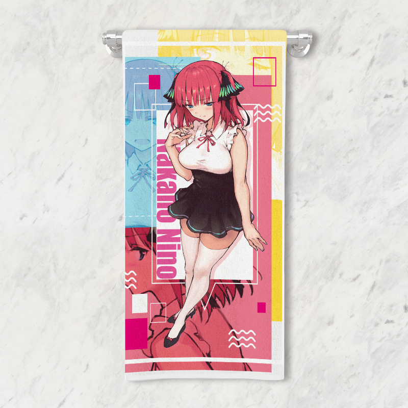 Full Color Absorbent Towel Five Equal Points Tongren Yasna Dome Deep Sea Girl Swimwear Cotton Bath Towel Face Cotton