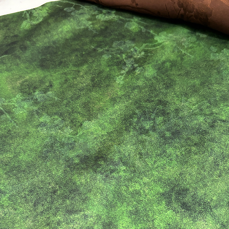 Sniffy Bamboo Leaf Pattern Xiangyun Yarn Fabric New Chinese Style National Style Cheongsam Hanfu Fabric Dioscorea Rensi Jacquard Satin New Product