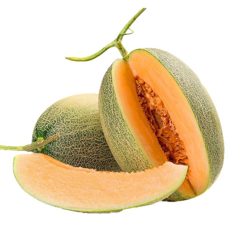 Xinjiang Cantaloupe, Crispy, Sweet and Juicy Fresh Fruit, Xizhou Honey Melon, Whole Piece, Free Shipping, Xizhou Honey, One Piece Drop Shipping