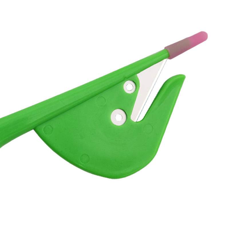 Stainless Steel with Thin Plastic Handle Poultry Blade Chicken and Duck Intestine Goose Intestine Intestine Fish Belly Manual Cavity Opening Tool