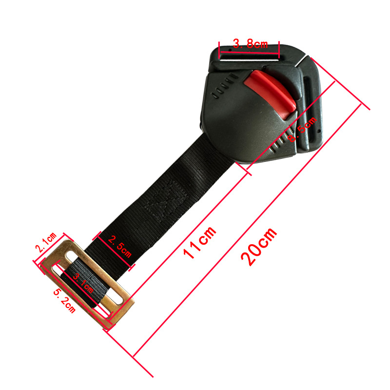 In Stock Car Kids Safety Seat Five-Point Lock Car Seat Toddler Safety Belt Clip Buckle Pull