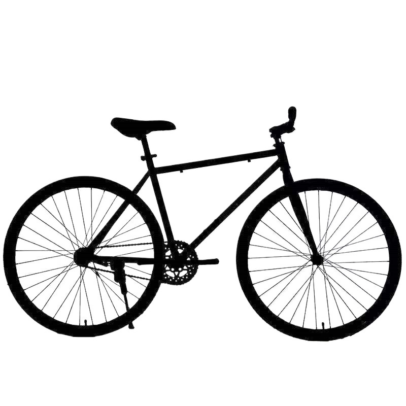 High quality dead flying bicycle pumping solid bicycle adult student road car handbrake disc brake reverse brake reverse riding single speed