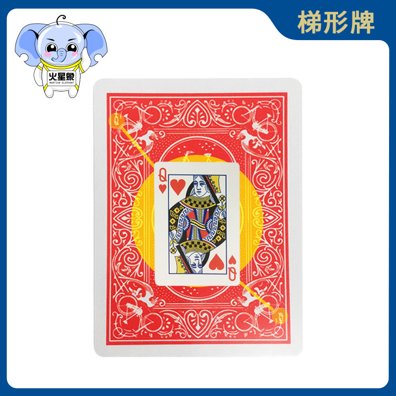 Карточная магия с треугольными картами, реквизит для магии