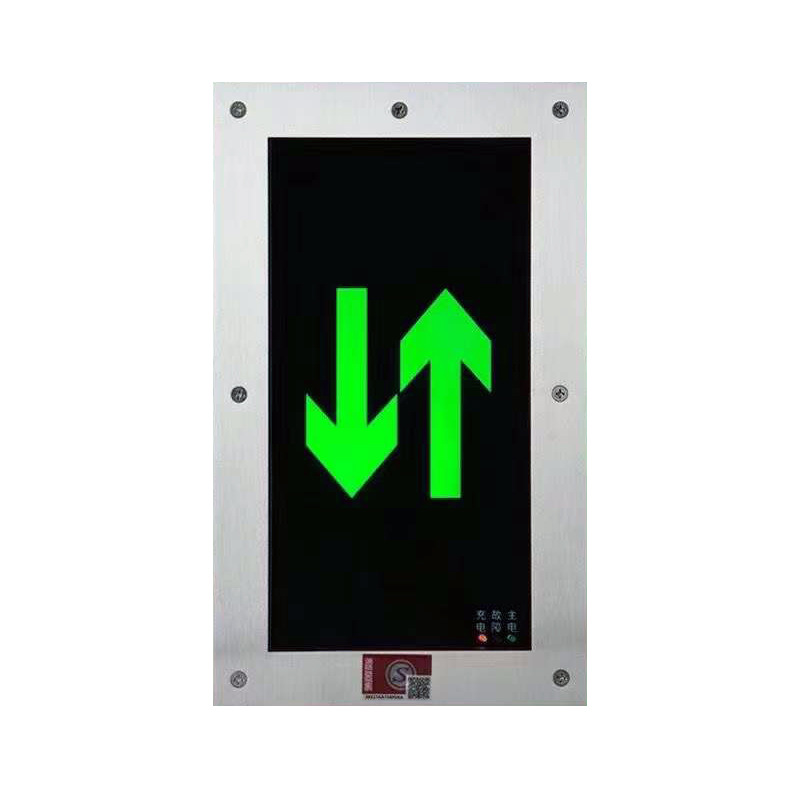 Fire Emergency Buried Light Embedded Ground Safety Evacuation Square Round Indicator Light Safety Exit Landmark