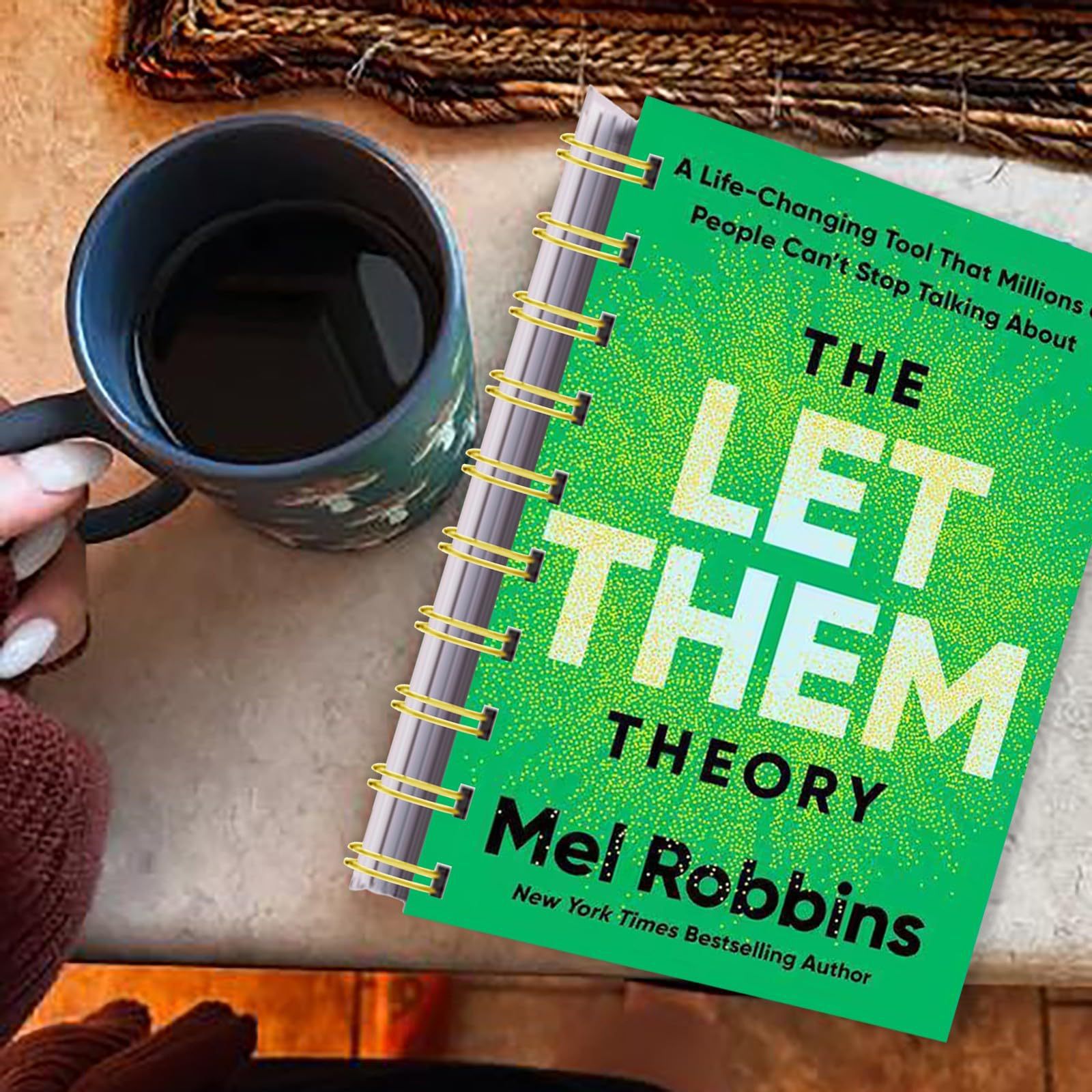 The Let Them Theory Let Them Theory Notebook Hardcover, Coil Spot