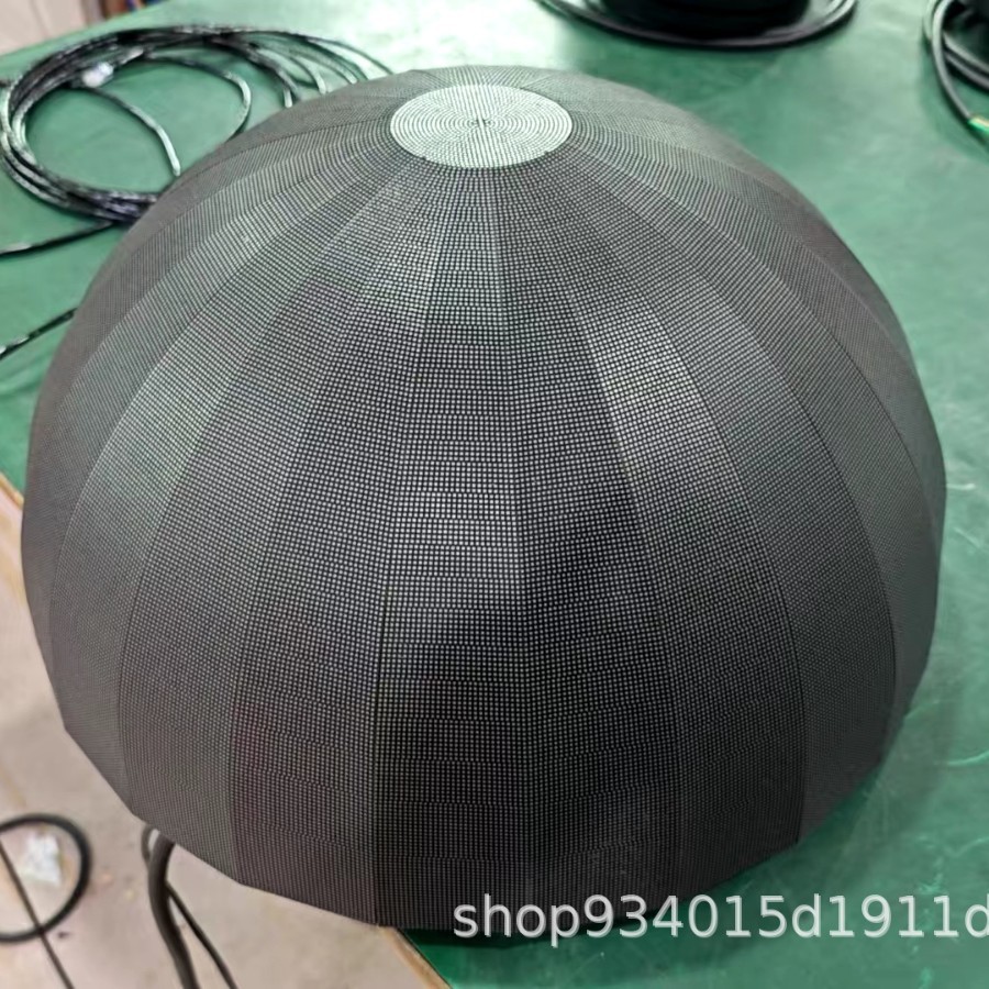Indoor and Outdoor Led Display Screen P1.86 Diameter 0.5m Hemisphere Screen Spherical Screen Special-Shaped Screen
