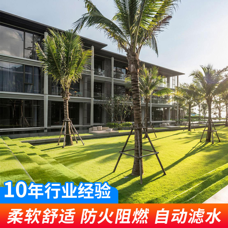 Factory Direct Supply of Kindergarten Football Field Artificial Turf Engineering Fence Fake Turf Man Construction Site Blanket Grass Artificial Turf