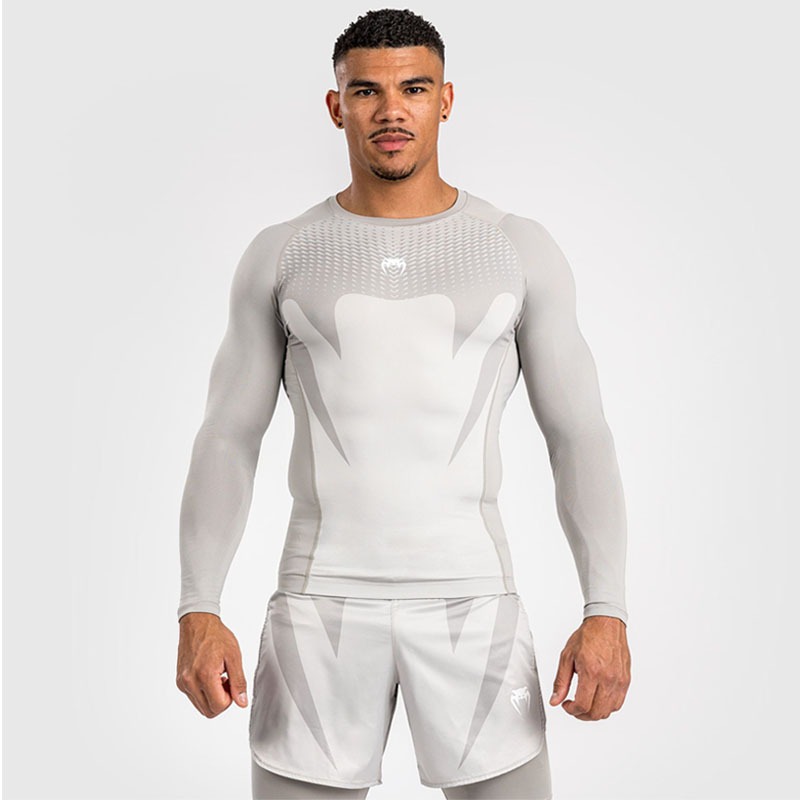 Cross-border Men's Outdoor Fitness Venom Training Running Super Elastic T-shirt Sports Quick-drying Compression Tight Casual suit