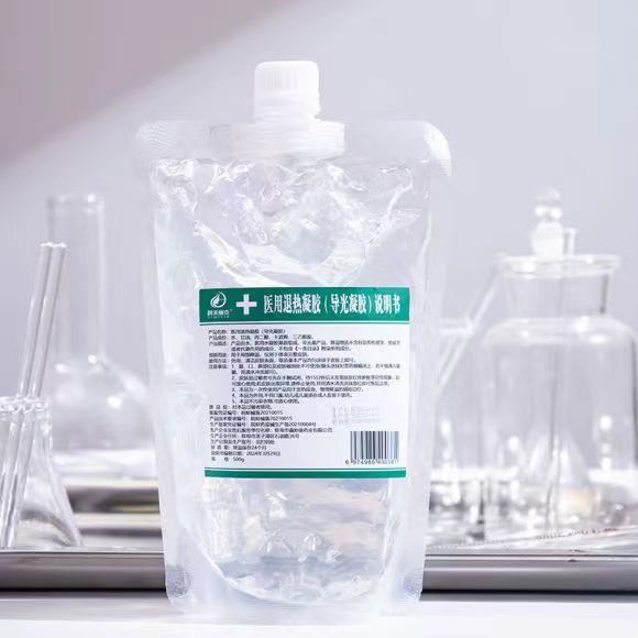 Медицинский жаропонижающий гель для холодного компресса, гель для лазерной эпиляции 500г