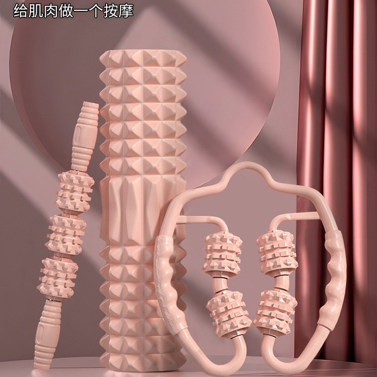 Ролик для йоги, массажный валик для расслабления мышц, йога