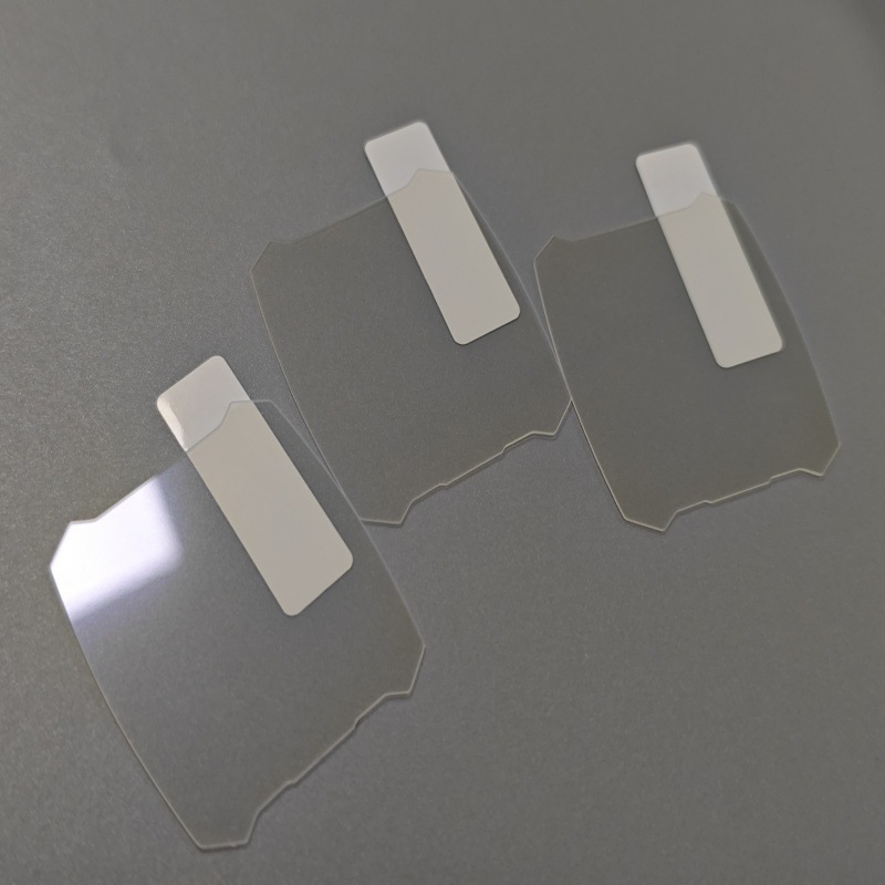 Suitable for Little Genius Z10 Watch Tempered Film Glass Film Watch Protective Film Purple Light Blue Light Dustproof and Scratch-Proof