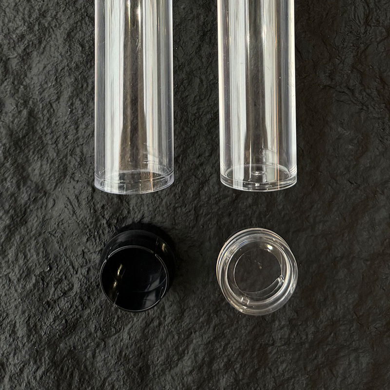 [100 minimum order] transparent line incense tube plastic incense tube agilwood line incense barrel sandalwood acrylic empty tube