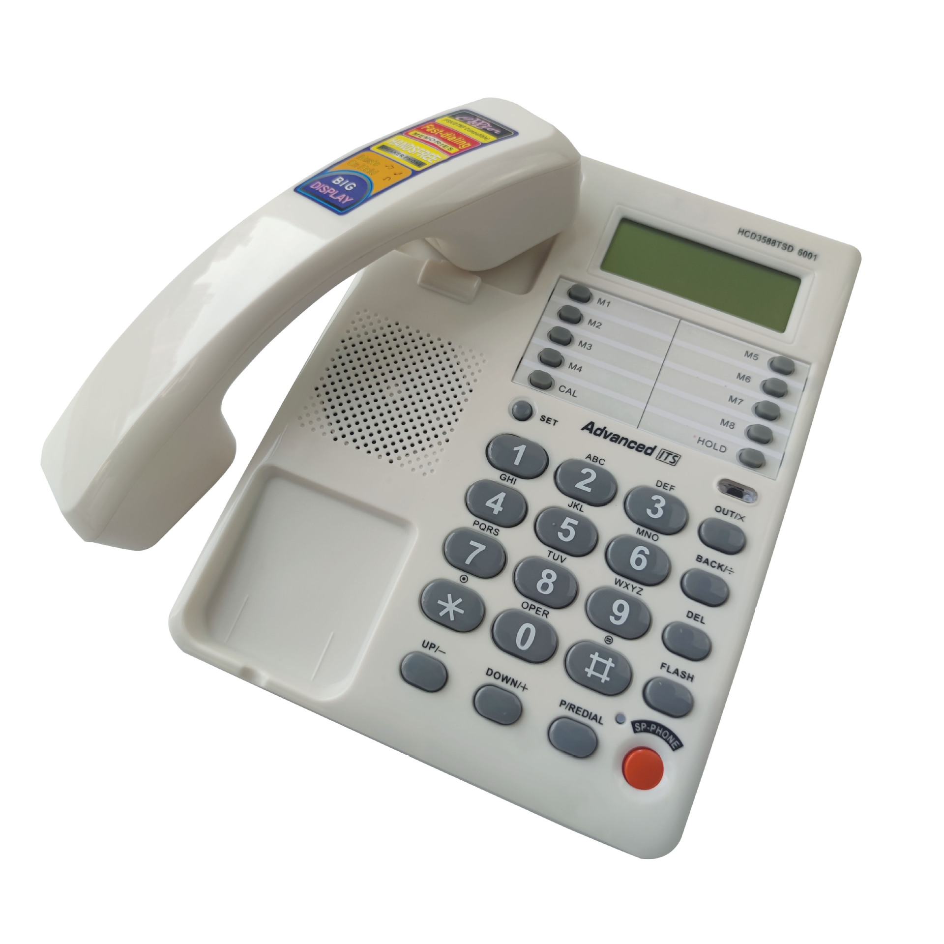Business office landline export foreign trade Amazon caller ID telephone wired telephone Panasonic style