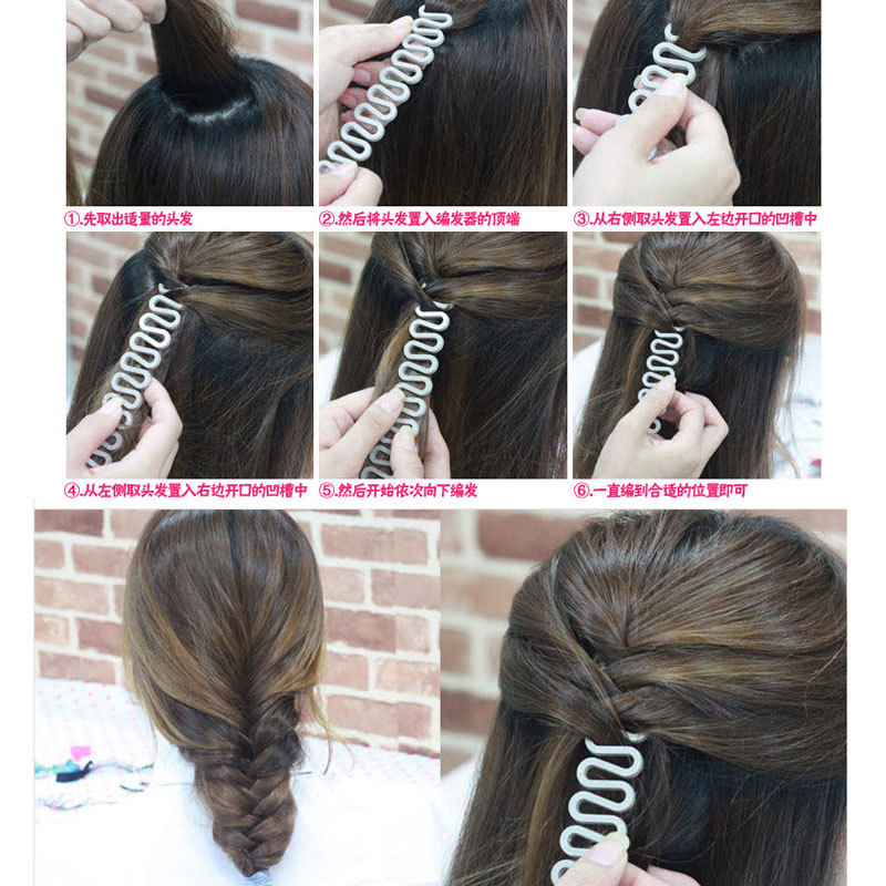 Amazon DIY French Braid tool roller bun hair braid tool twist braid tool hair accessories