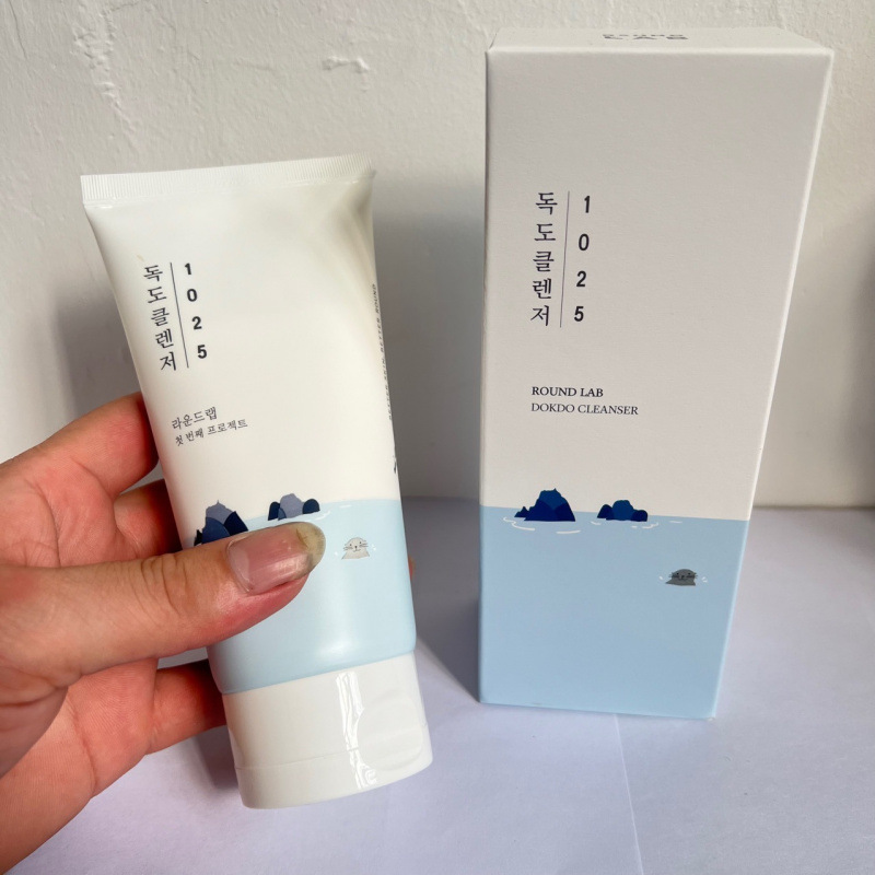 Cross-Border Korean Round Lab Rounland Lido Island Cleansing Milk Amino Acid Mild Facial Cleanser 150ml