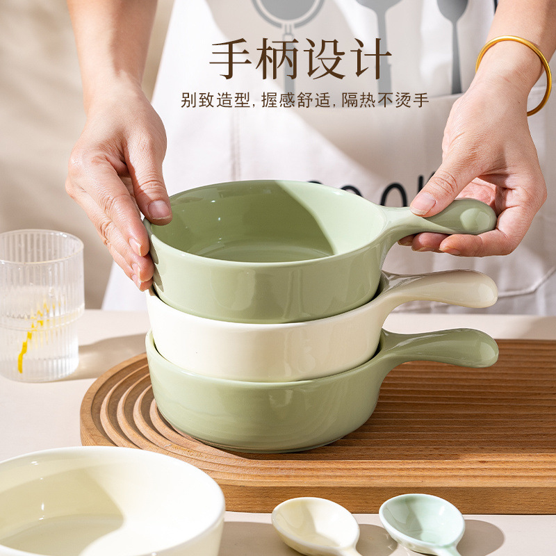 керамическая чаша для выпечки, чаша для супа, чаша для лапши, салатная чаша