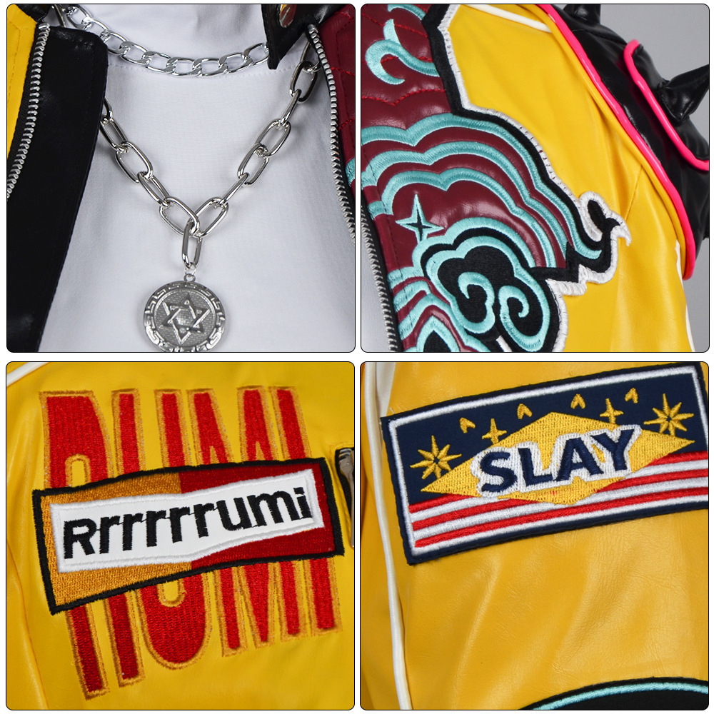 K-Pop Hunter Witch Group Cosplay Costume Rumi Embroidered Zoe Cosplay Mira Halloween New Performance Costume