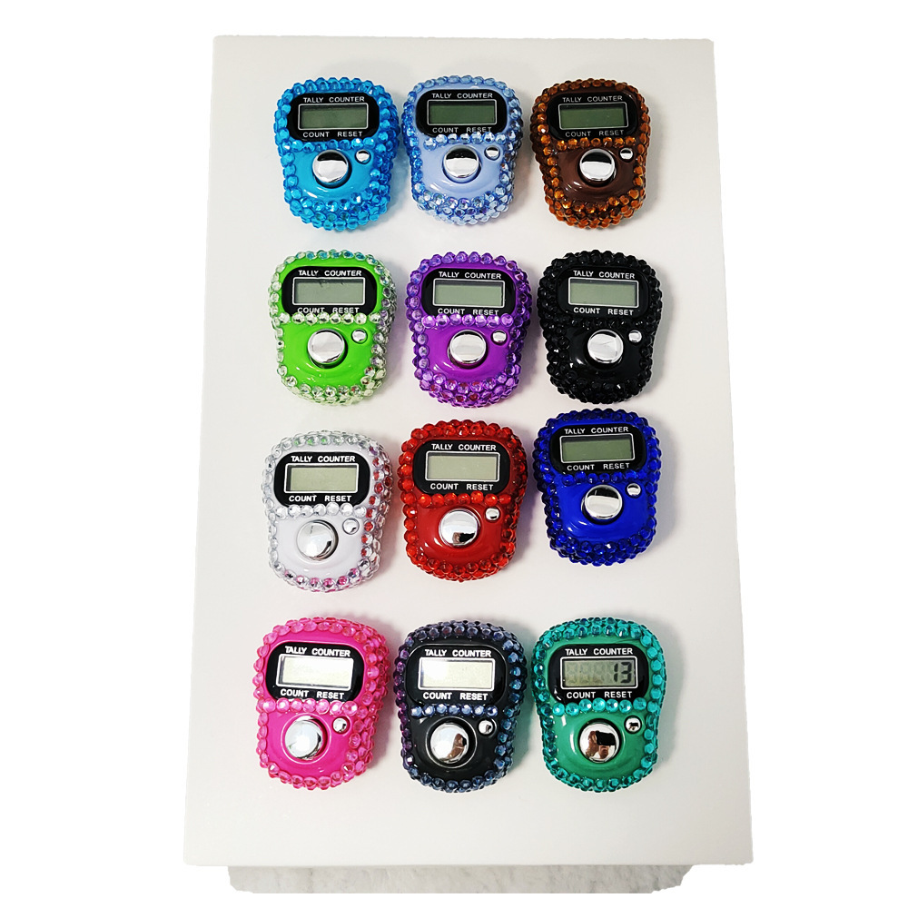 1011K General Diamond Ring Counter Ring Mini Counter People Flow Counter Single Card Installation