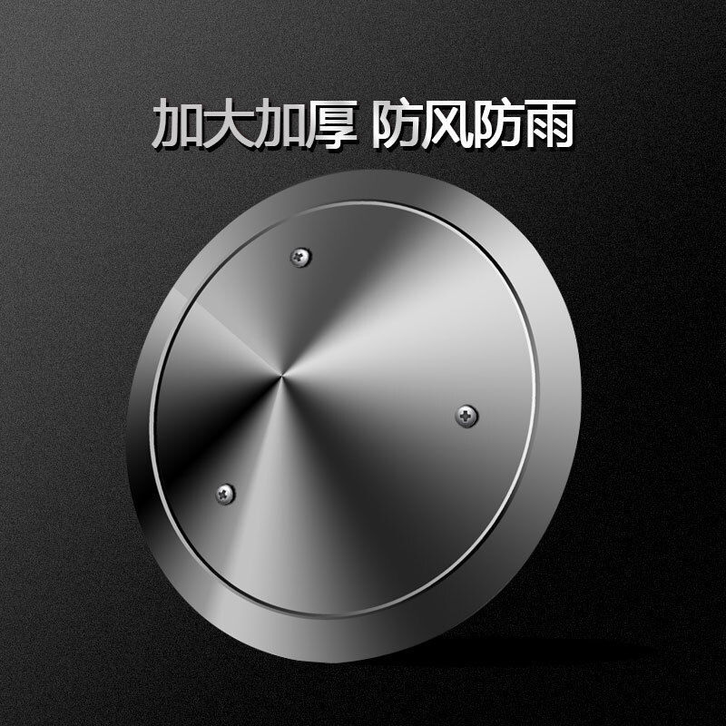 304 Stainless Steel Exhaust Pipe Rain Cover Fireplace Smoke Pipe Barrel Cover Chimney Rain Cap Roof Windproof Smoke Exhaust Cap