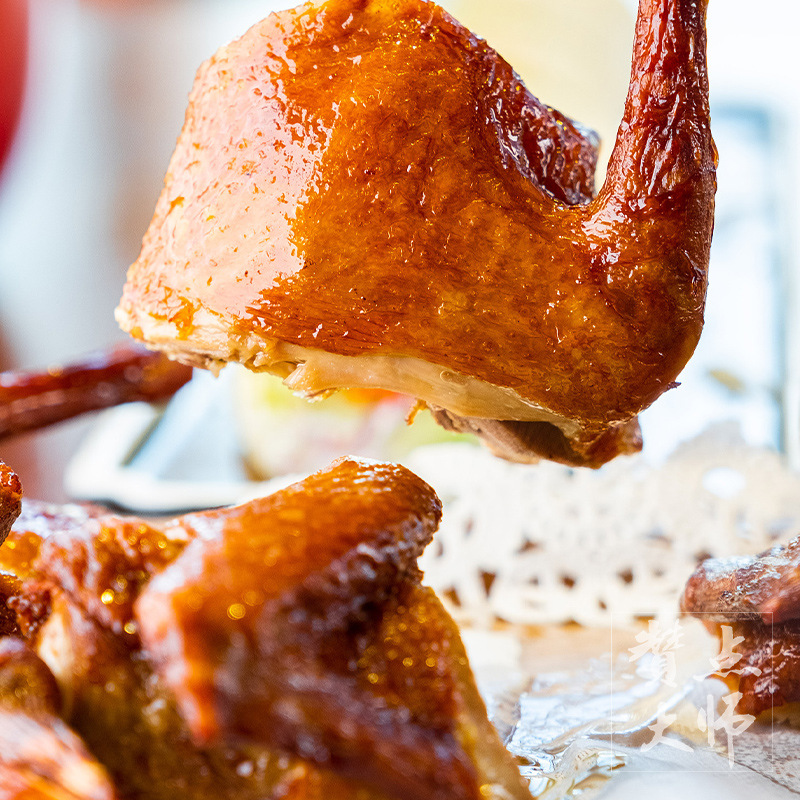 Authentic Guangdong Crispy Pigeon Semi-Finished Product, Restaurant Catering Pre-Made Dish, Frozen Ingredients, Commercial Wholesale, Juicy Pigeon