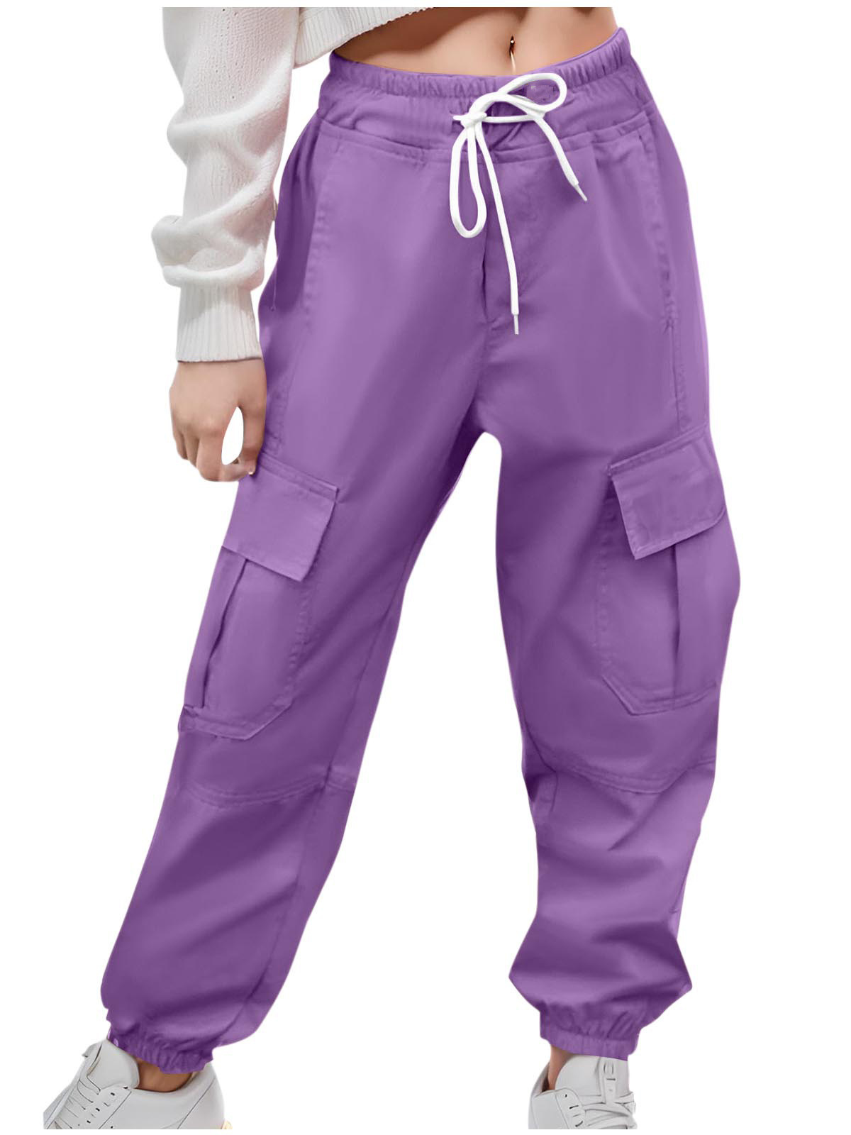 Cross-border wholesale autumn children's clothing girls spring and autumn overalls western fashion girls multi-color casual pants tide pants